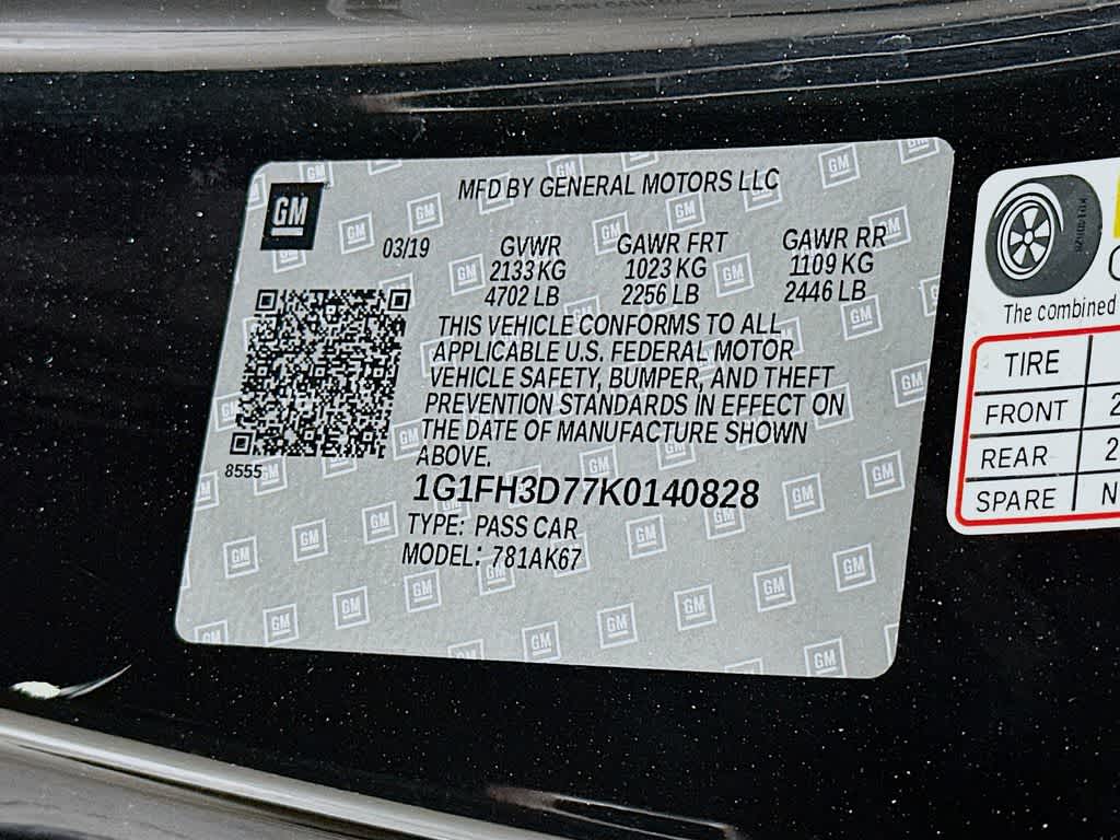 2019 Chevrolet Camaro 2SS