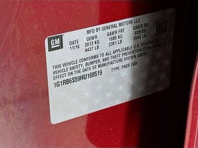 2017 Chevrolet Volt Premier