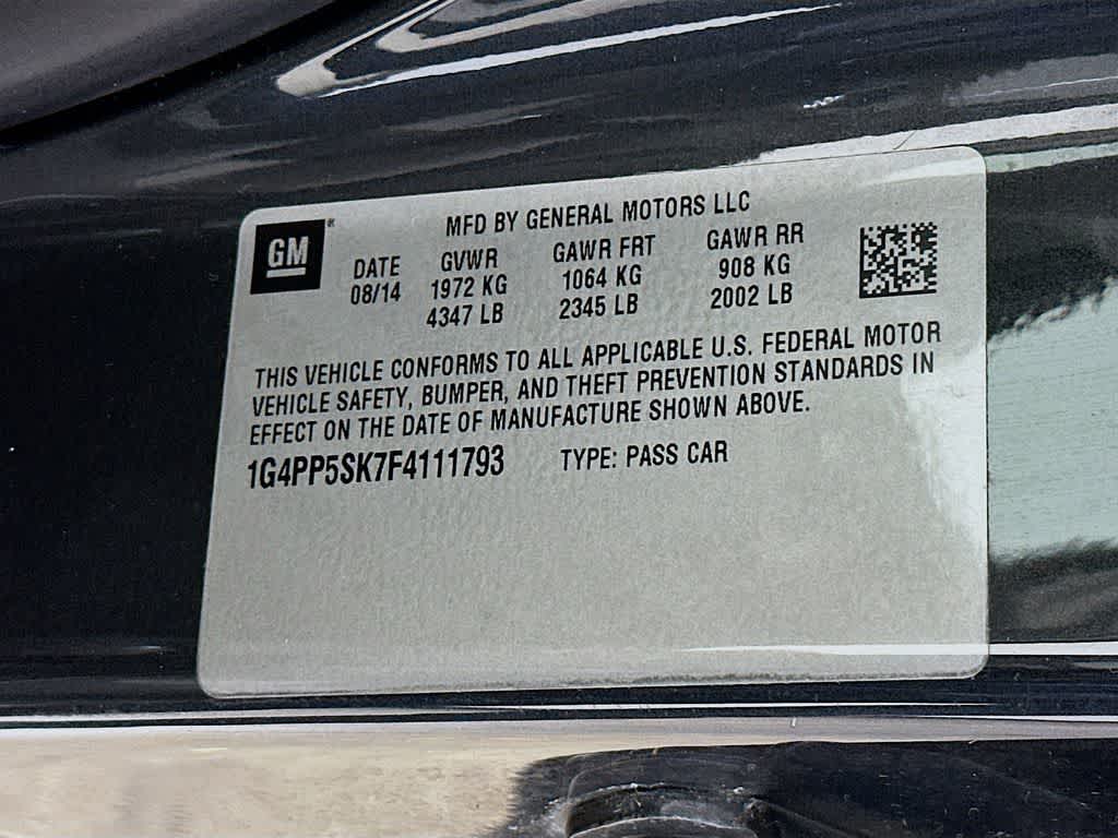 2015 Buick Verano Base