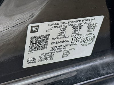 2022 Chevrolet Silverado 2500HD LTZ