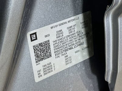 2020 Chevrolet Colorado 4WD Work Truck