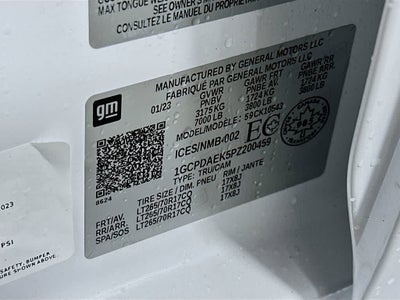 2023 Chevrolet Silverado 1500 Work Truck