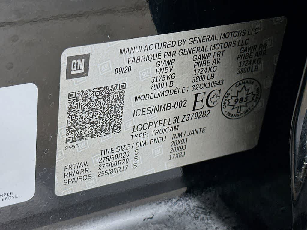 2020 Chevrolet Silverado 1500 LT Trail Boss