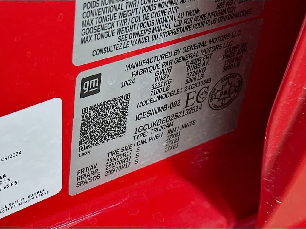 2025 Chevrolet Silverado 1500 LT