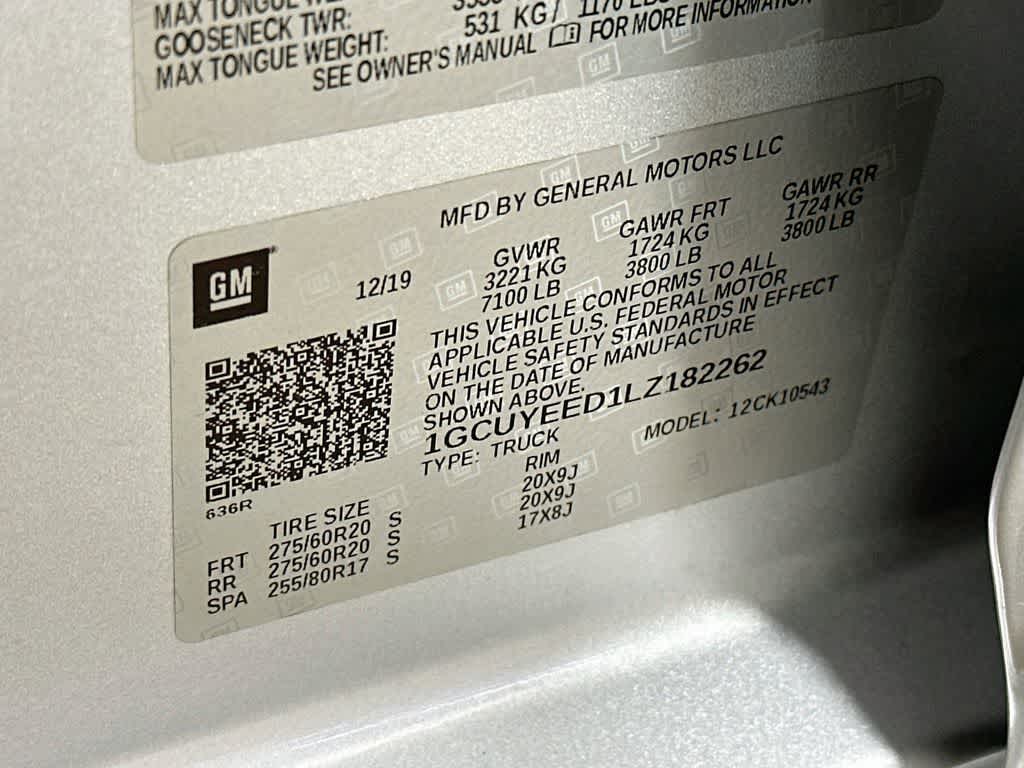 2020 Chevrolet Silverado 1500 RST