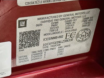 2020 Chevrolet Silverado 1500 LTZ