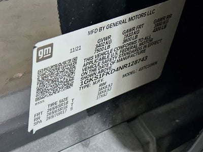 2022 GMC Yukon XL SLE