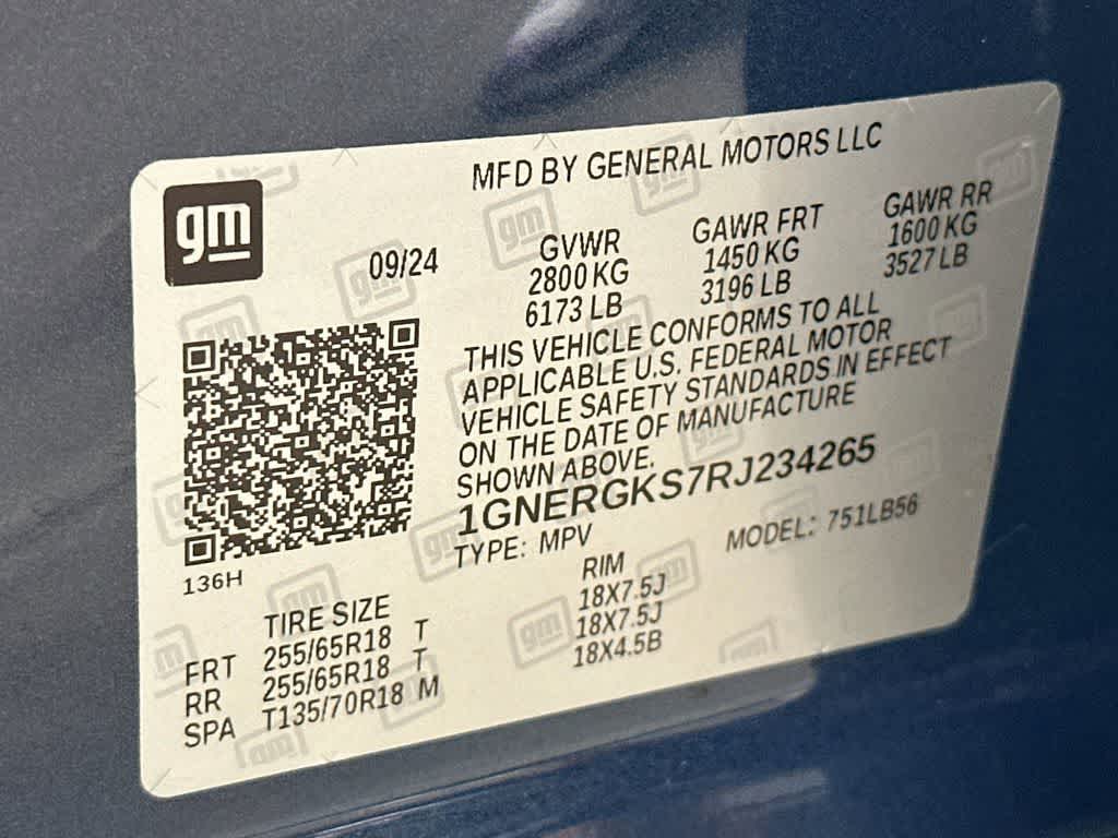 2024 Chevrolet Traverse FWD LT