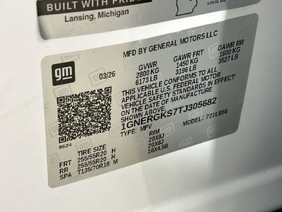 2026 Chevrolet Traverse FWD LT