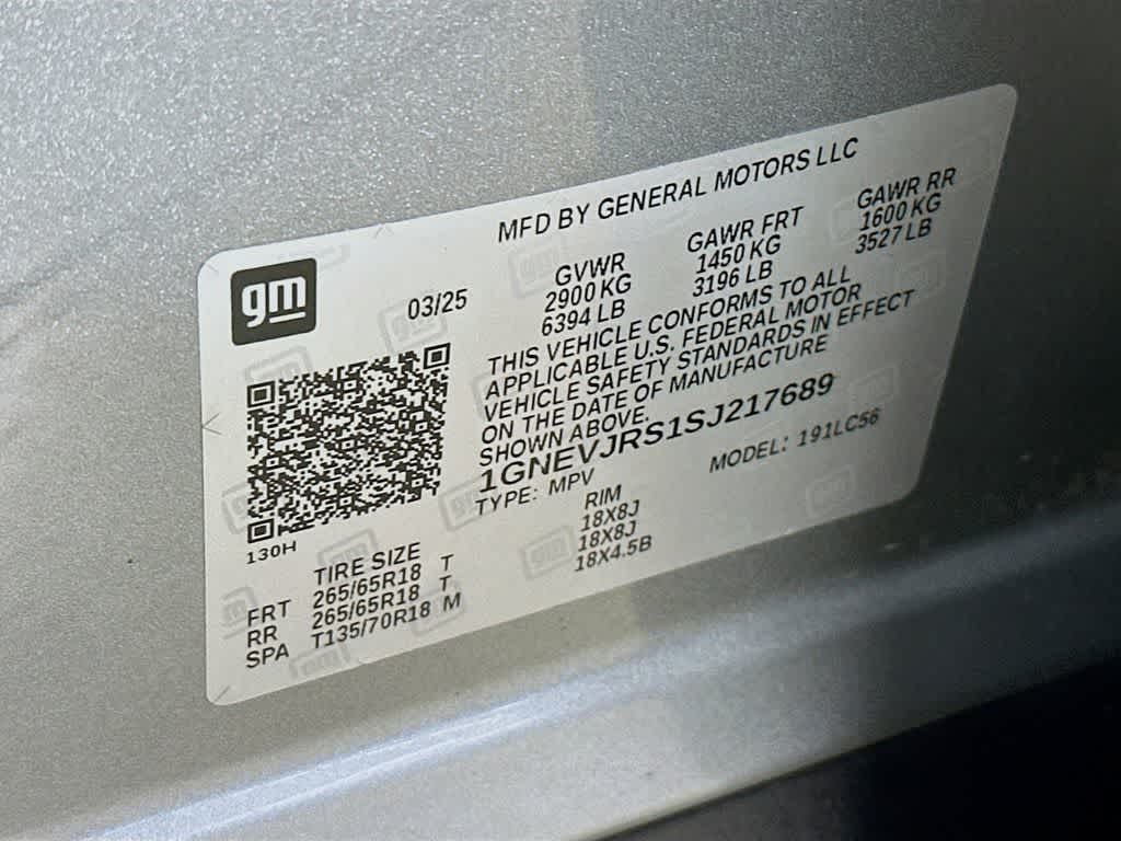 2025 Chevrolet Traverse AWD Z71