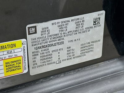 2017 Chevrolet Traverse LT