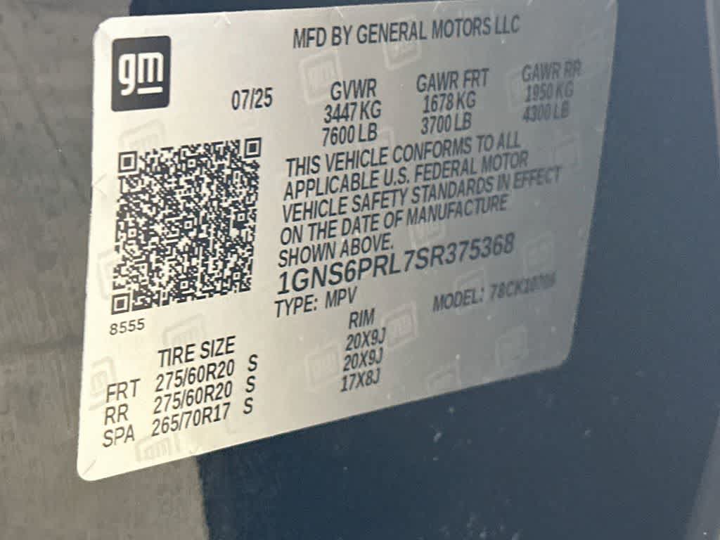 2025 Chevrolet Tahoe Z71
