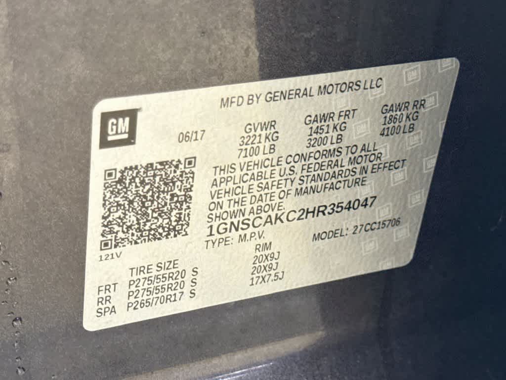 2017 Chevrolet Tahoe LS