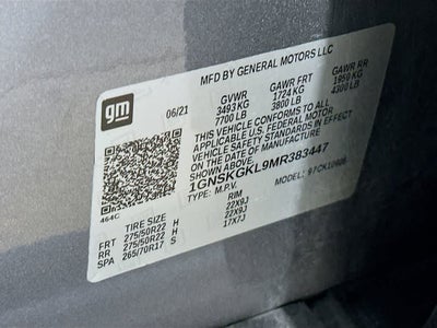 2021 Chevrolet Suburban High Country