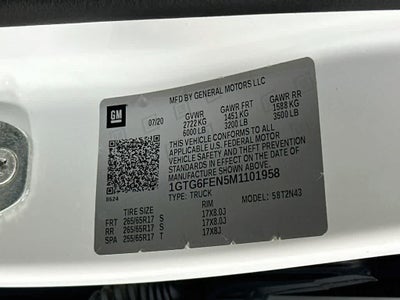 2021 GMC Canyon 4WD AT4 w/Cloth