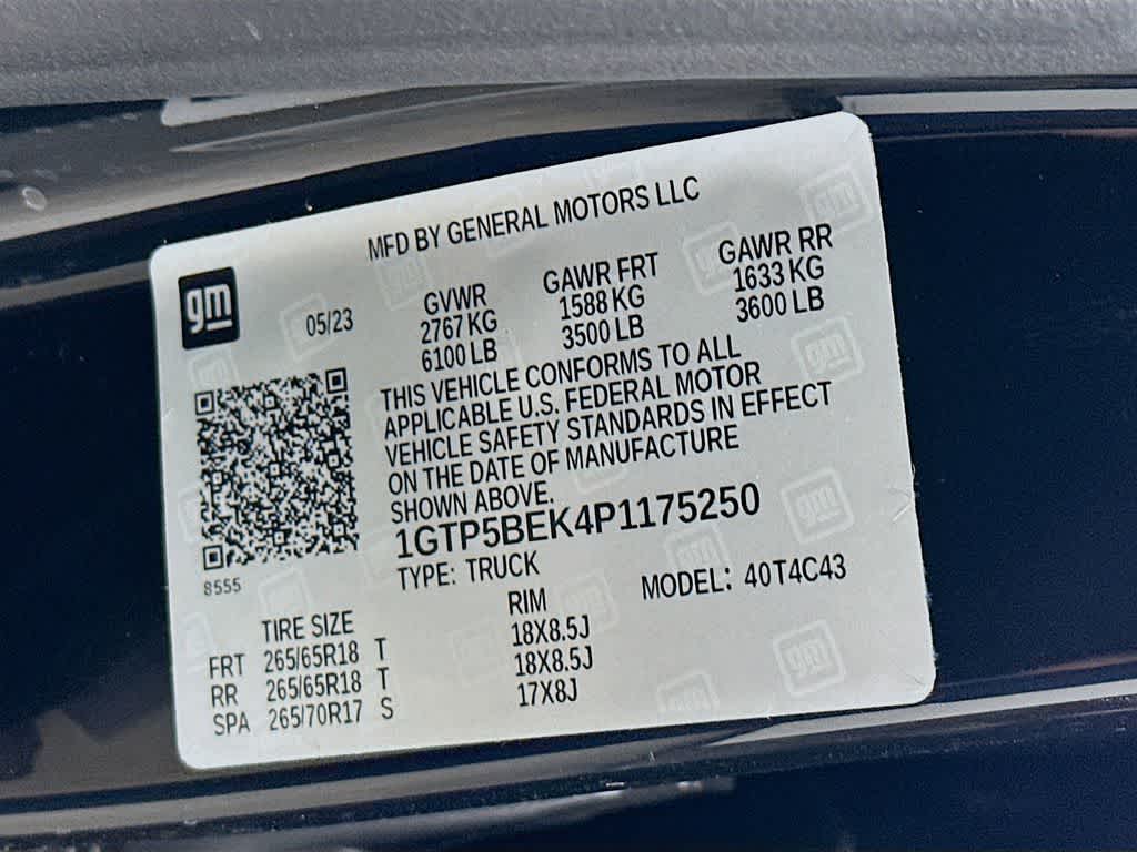 2023 GMC Canyon 2WD Elevation