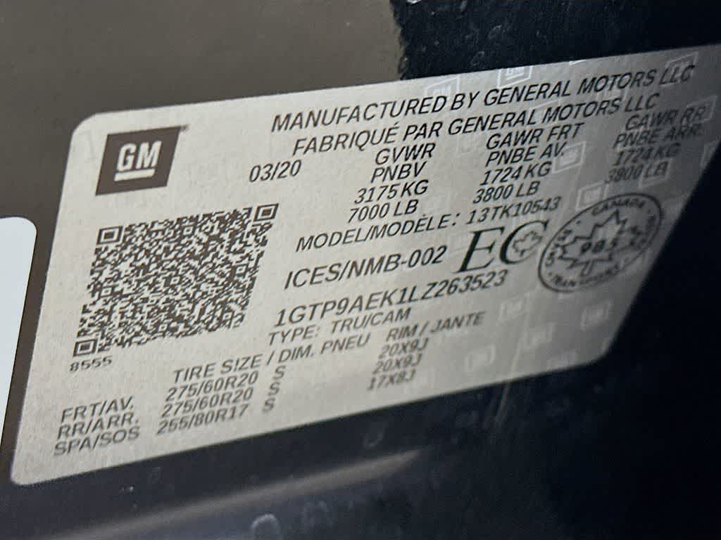 2020 GMC Sierra 1500 Base