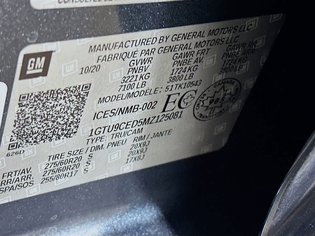 2021 GMC Sierra 1500 Elevation