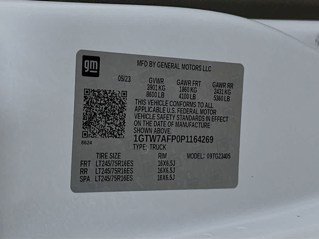 2023 GMC Savana Cargo Van Work Van
