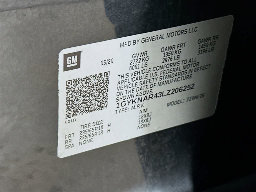 2020 Cadillac XT5 Luxury FWD