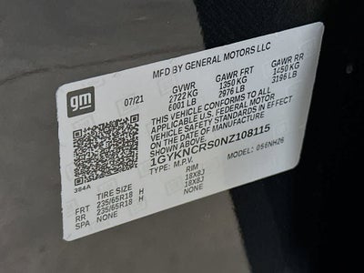 2022 Cadillac XT5 FWD Premium Luxury