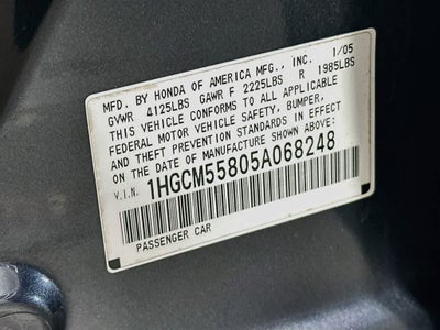 2005 Honda Accord EX-L