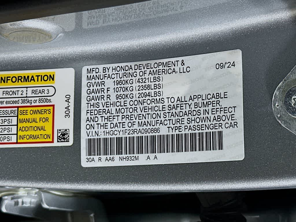 2024 Honda Accord LX