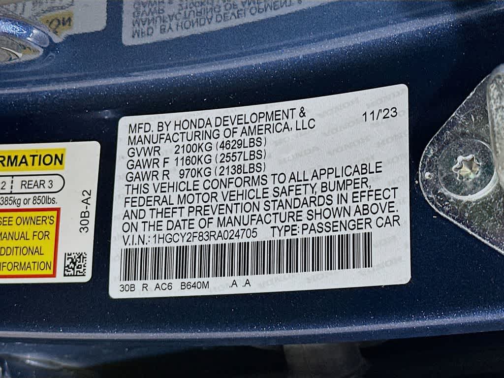 2024 Honda Accord Hybrid Touring