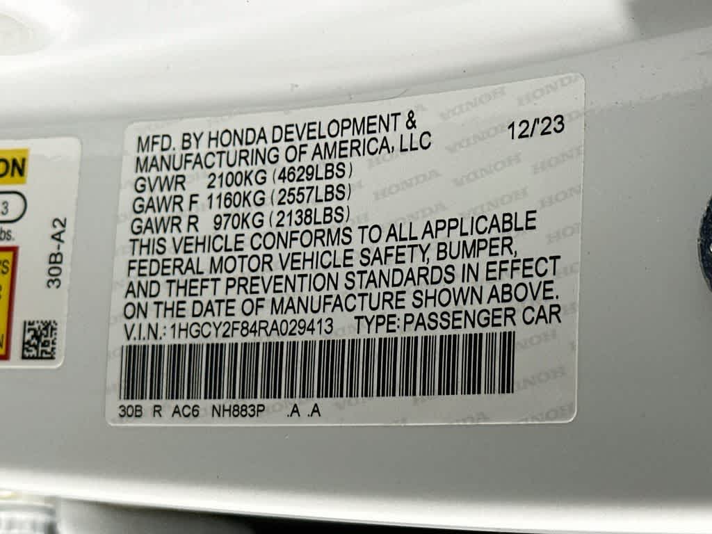 2024 Honda Accord Hybrid Touring