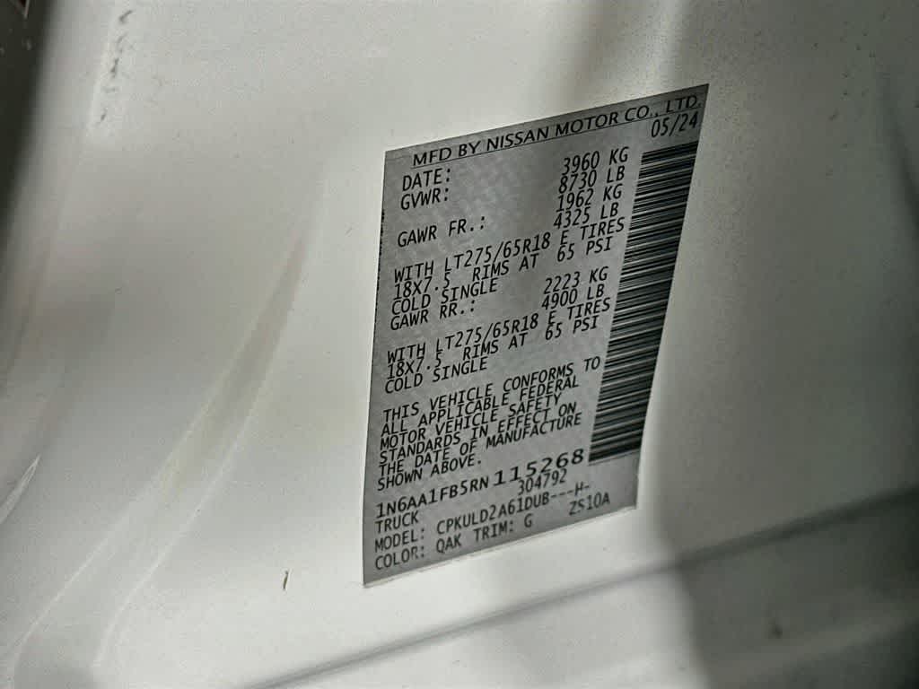 2024 Nissan Titan XD PRO-4X