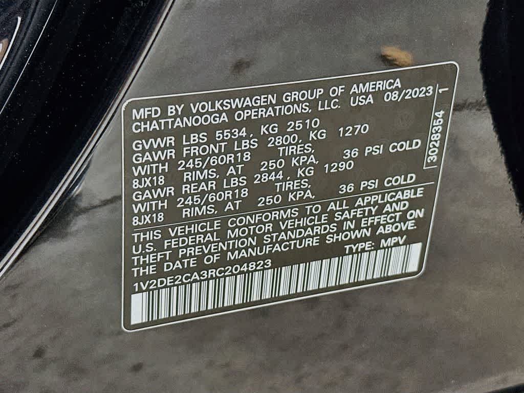 2024 Volkswagen Atlas Cross Sport 2.0T SE