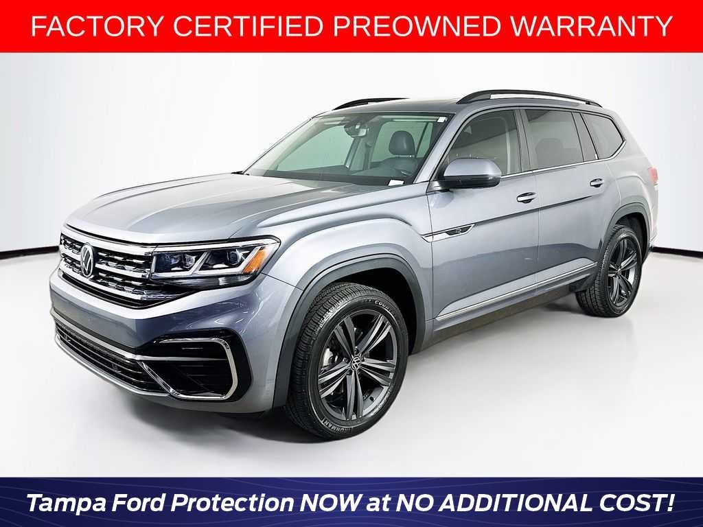 2021 Volkswagen Atlas 3.6L V6 SE w/Technology R-Line