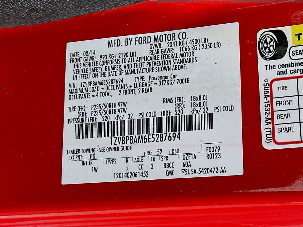 2014 Ford Mustang V6