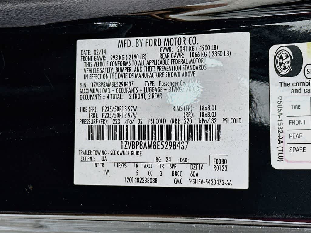 2014 Ford Mustang V6