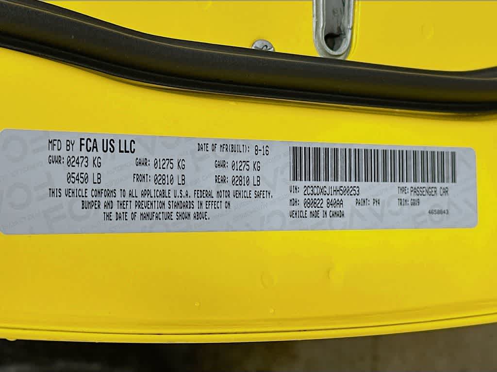 2017 Dodge Charger R/T Scat Pack