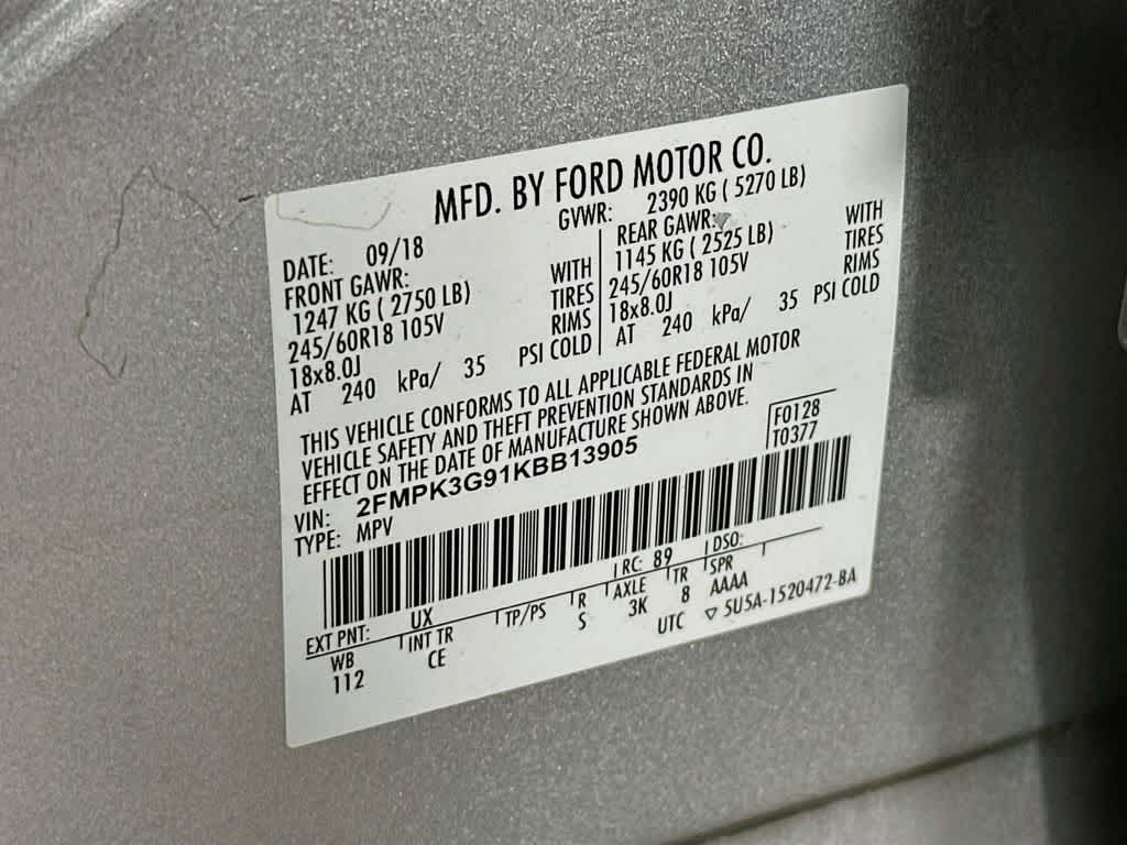 2019 Ford Edge SE