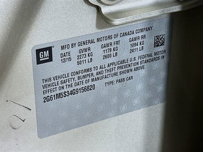 2016 Cadillac XTS Luxury Collection