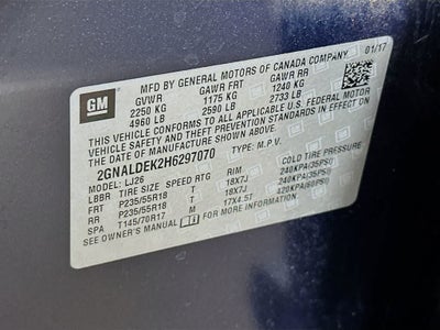 2017 Chevrolet Equinox Premier
