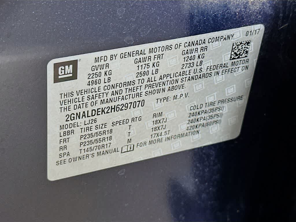 2017 Chevrolet Equinox Premier