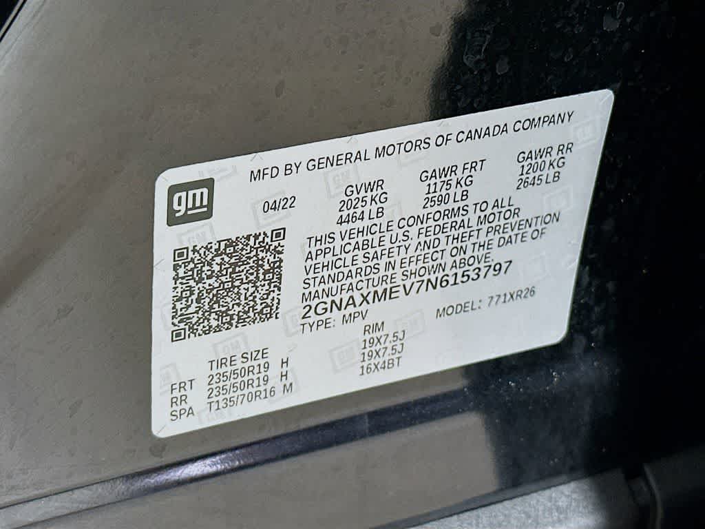 2022 Chevrolet Equinox RS