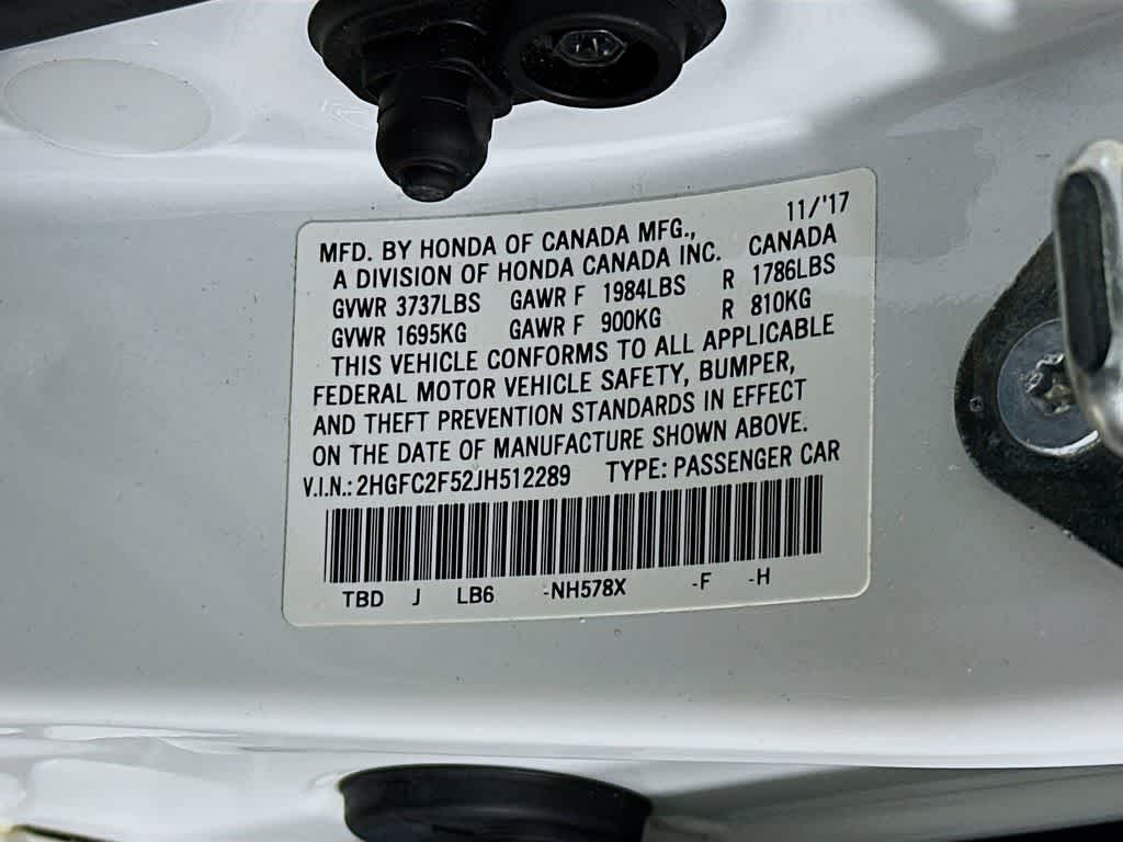 2018 Honda Civic Sedan LX