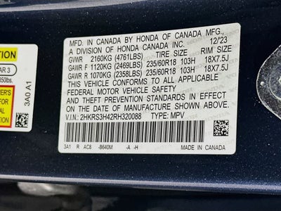 2024 Honda CR-V EX