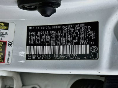 2016 Toyota Corolla L