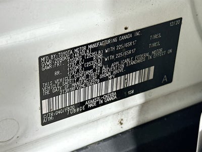2021 Toyota RAV4 LE