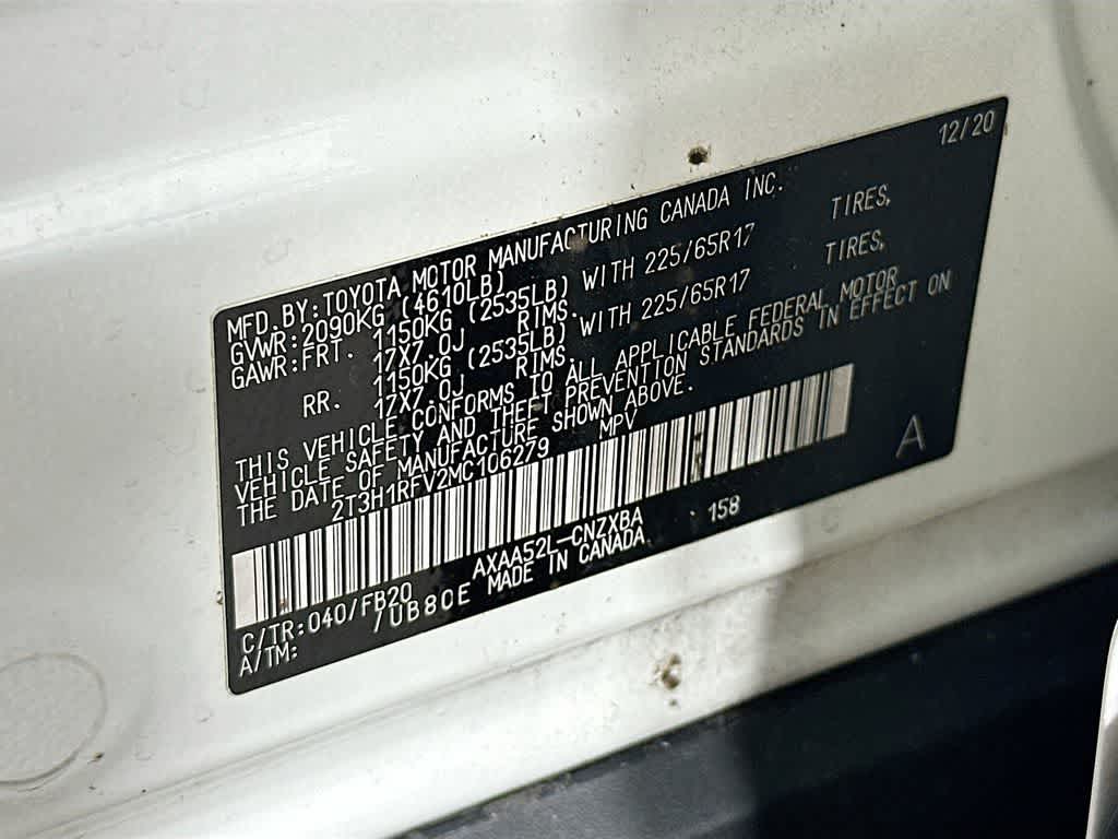 2021 Toyota RAV4 LE