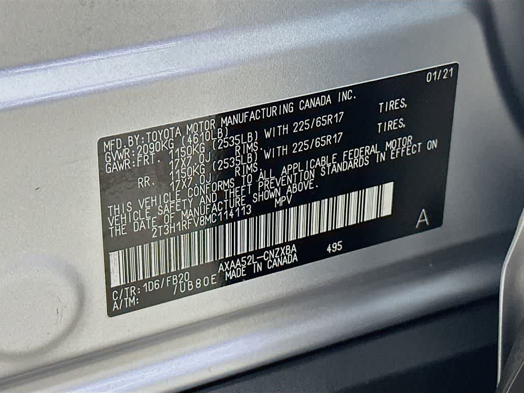 2021 Toyota RAV4 LE