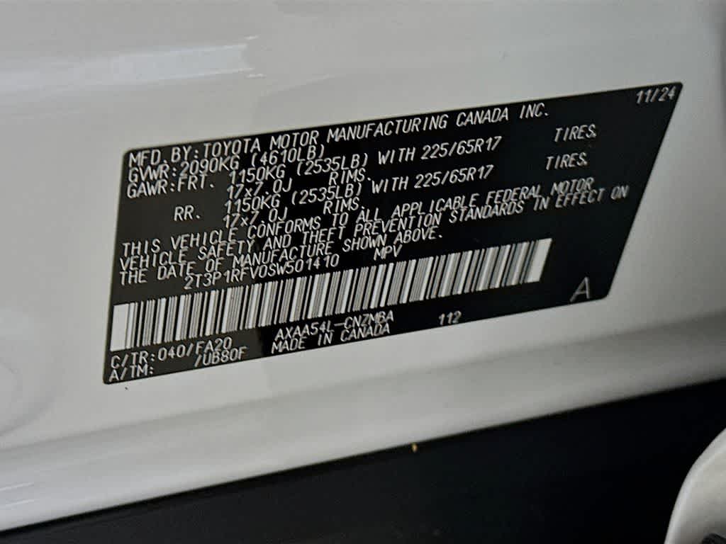 2025 Toyota RAV4 XLE
