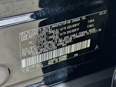 2022 Toyota RAV4 Hybrid XLE