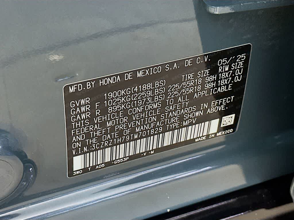 2026 Honda HR-V EX-L