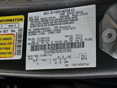 2017 Ford Fusion S